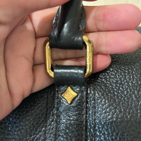 MCM BLACK LEATHER HANDBAG - Picture 6 of 13